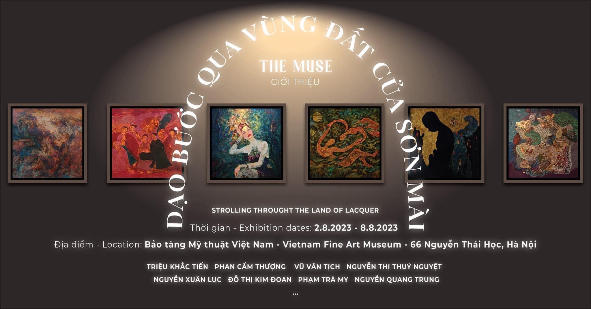 STROLLING THROUGHT THE LEND OF LACQUER / The Muse Gallery (2023)